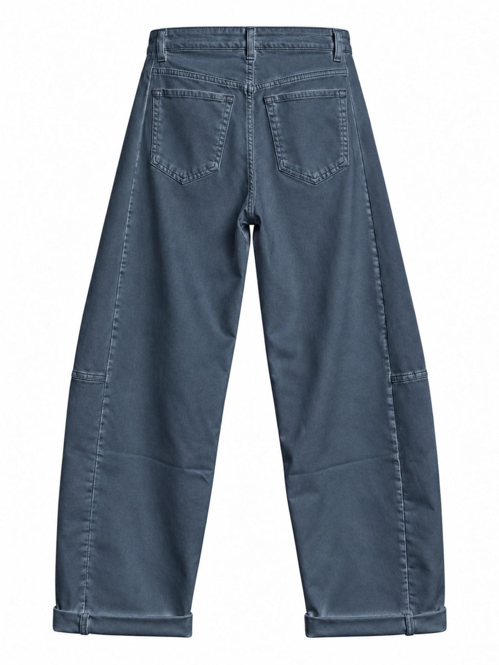Jeans a Vita Alta con Gamba Larga | Stile Casual