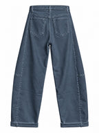 Jeans a Vita Alta con Gamba Larga | Stile Casual