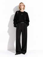 Maglia Loose a Maniche Lunghe con Girocollo | Stile Casual