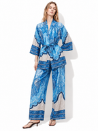 Kimono and Palazzo Pants Set