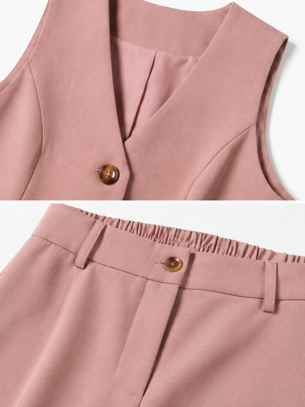 Completo Gilet e Pantaloni Palazzo