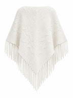 Maglia a Mantella con Frange | Stile Casual