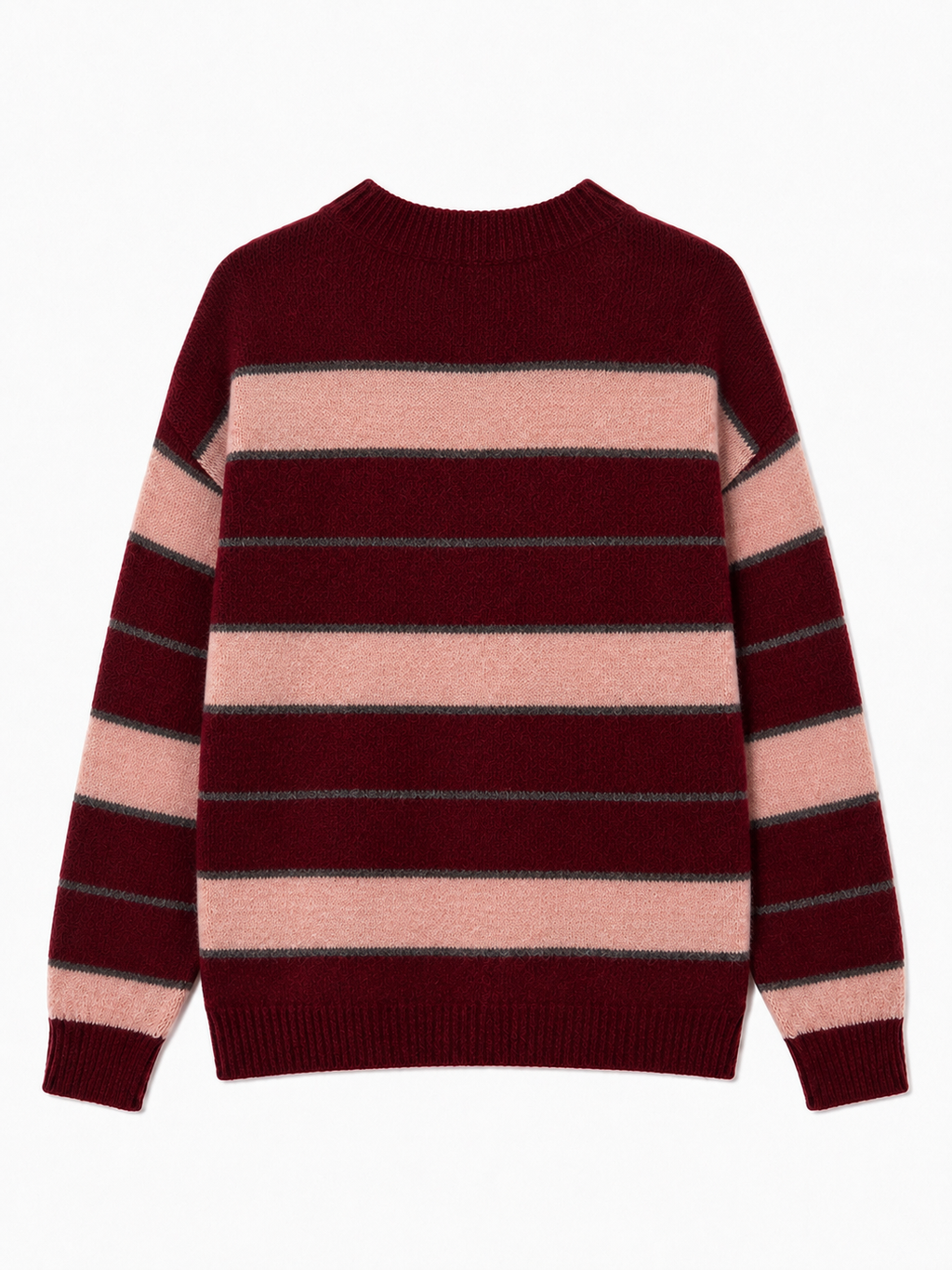 Maglia a Righe con Scollo Rotondo e Maniche Lunghe | Stile Casual