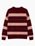 Maglia a Righe con Scollo Rotondo e Maniche Lunghe | Stile Casual