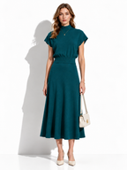 Completo a Maglia con Gonna a Portafoglio | Stile Elegante