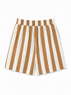 Pantaloncini a Righe Gamba Larga con Coulisse | Look Estivo