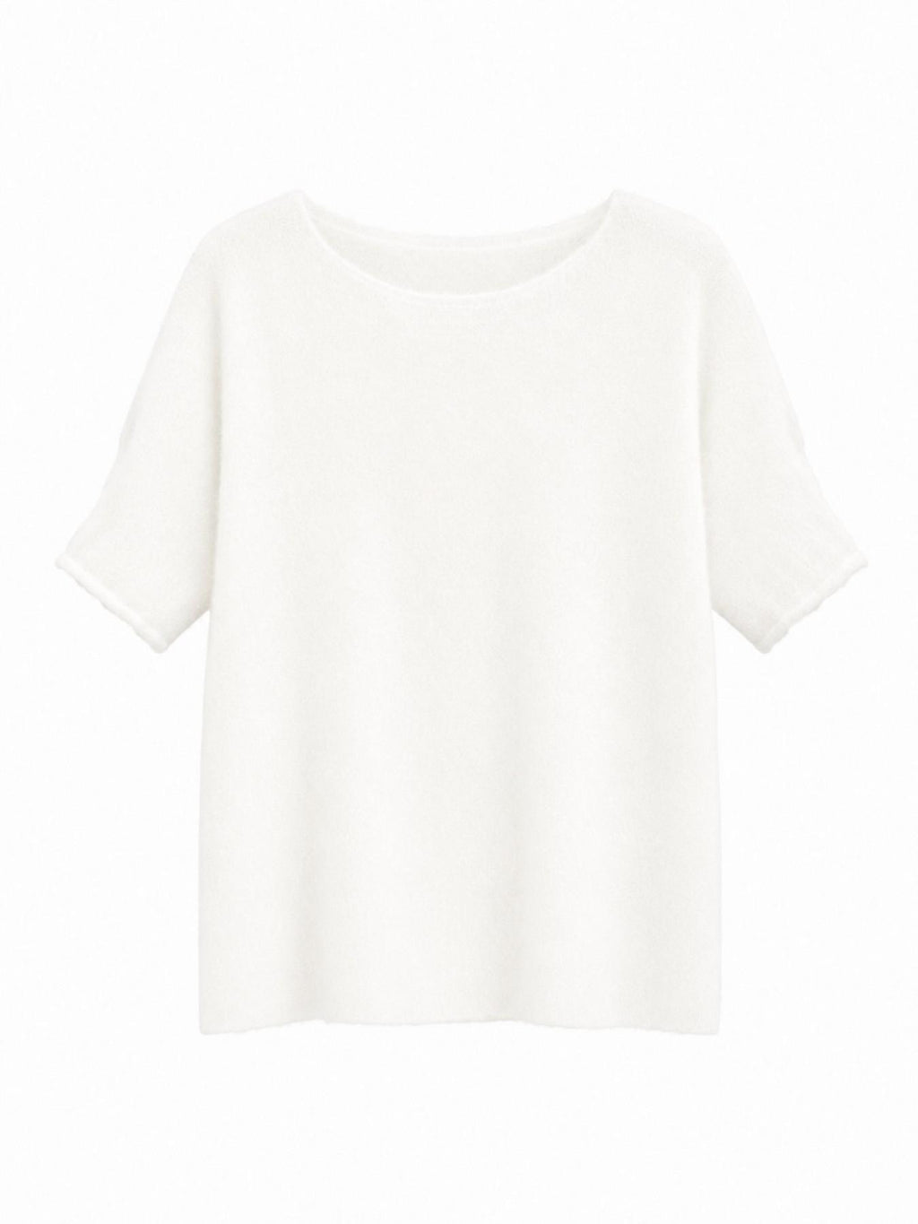 Maglia a Maniche Corte con Girocollo | Stile Casual