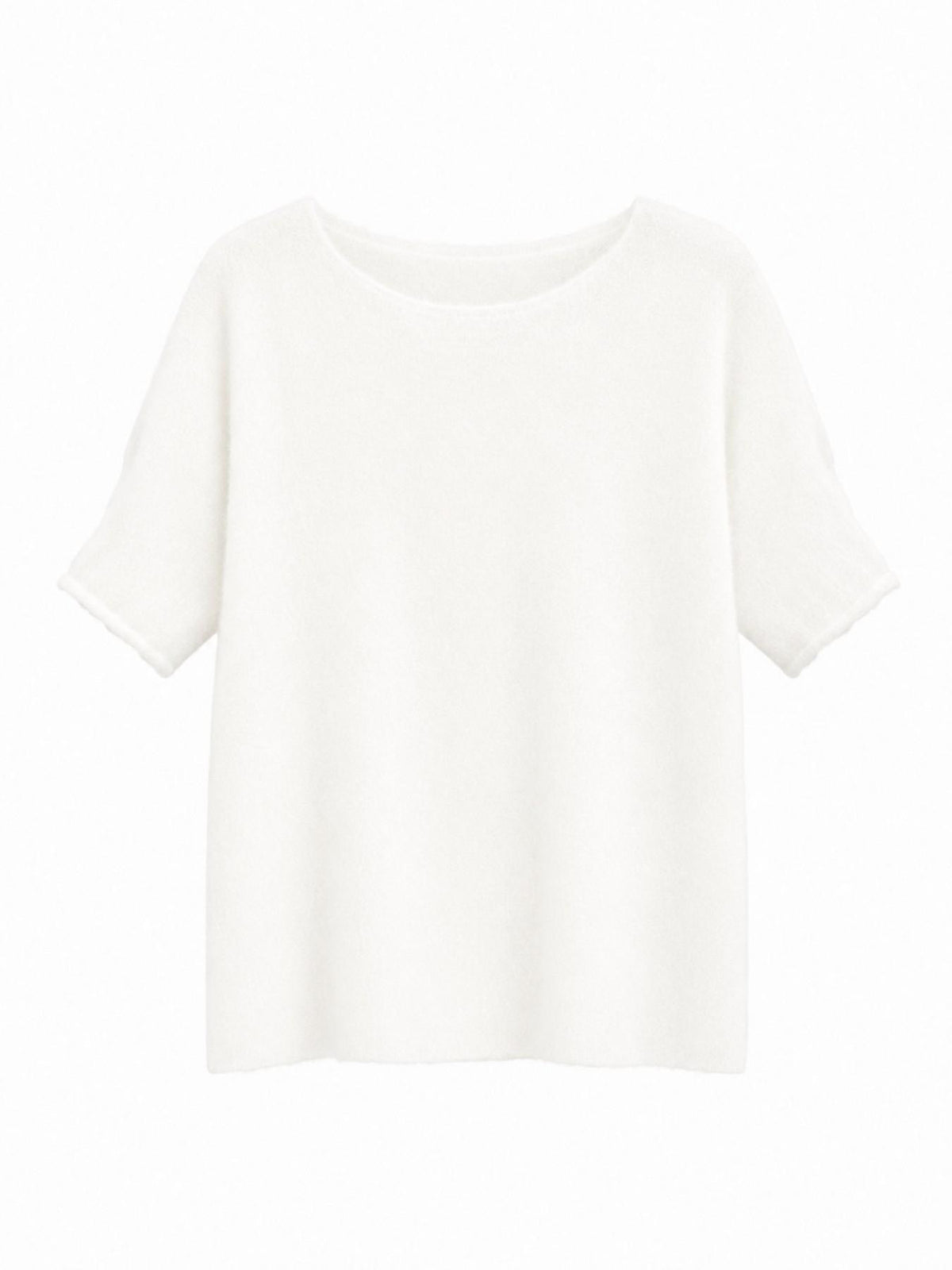 Maglia a Maniche Corte con Girocollo | Stile Casual