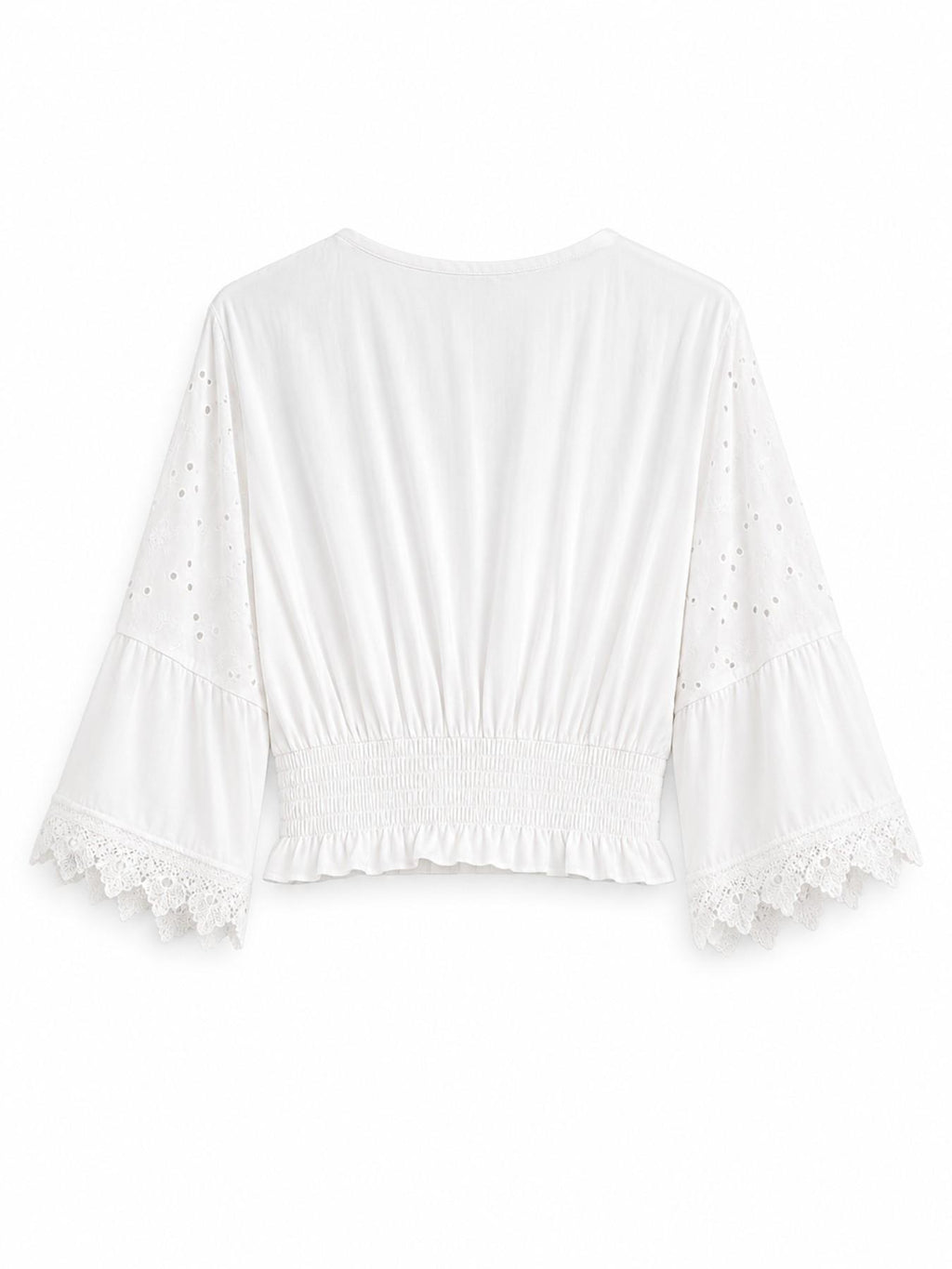 Blusa Broderie Anglaise | Look Boho Estivo
