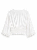 Blusa Broderie Anglaise | Look Boho Estivo