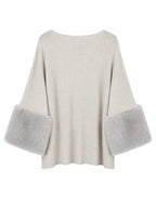 Maglia Loose con Maniche Svasate | Stile Elegante