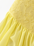 Abito Maxi Senza Spalline con Scialle | Stile Elegante
