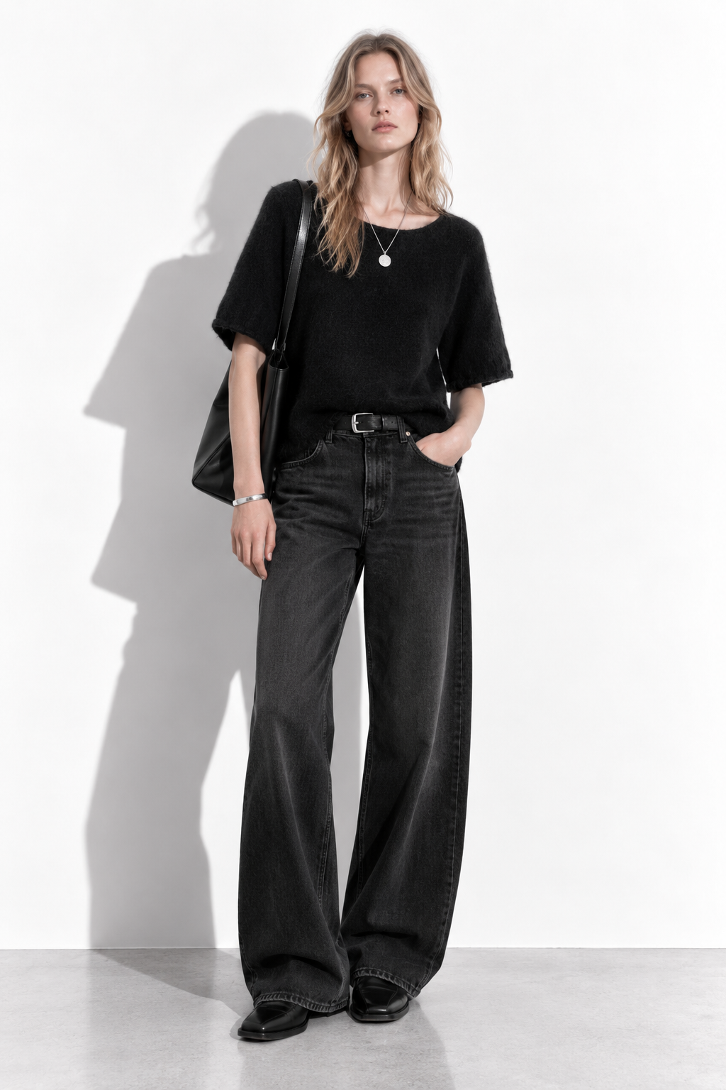 Maglia a Maniche Corte con Girocollo | Stile Casual