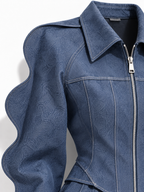 Completo in Denim con Giacca e Pantaloni | Stile Moderno
