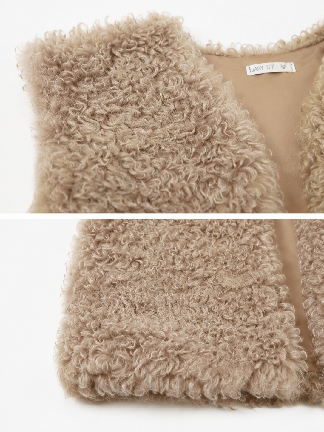 Gilet in Pelliccia Teddy Senza Maniche | Stile Invernale