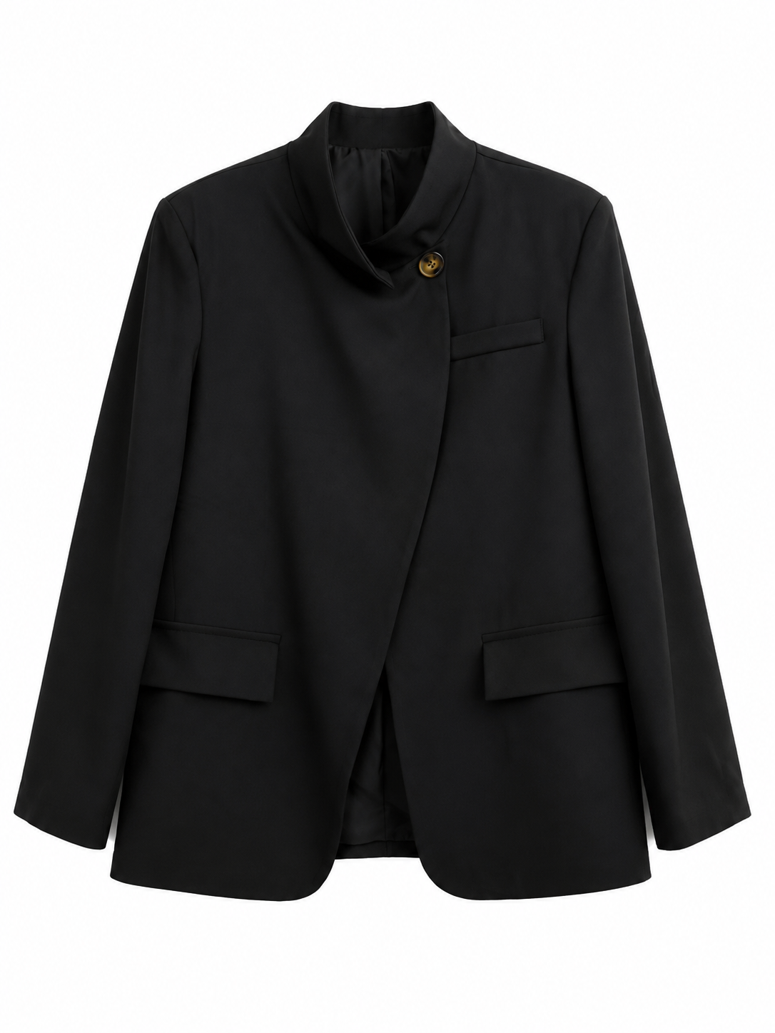 Blazer Strutturato in Tessuto Leggero