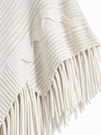 Maglia a Mantella con Frange | Stile Casual