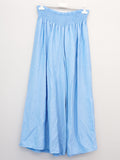 URBANREVERSE Women Wide Leg Palazzo Pants Elastic Waist Flowy Trousers Relaxed Minimal Chic Lightweight Summer Pants Casual Vacation Beach Style Soft Rayon Loose Fit Comfortable Everyday Fashion Made in Italy
