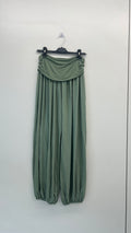 URBANREVERSE ALBERTA Women Harem Pants High Waist Balloon Trousers Relaxed Fit Elastic Waist Wide Leg Flowing Viscose Casual Chic Minimal Style Summer Travel Lounge Comfort Lightweight Breathable Soft Loose Boho Fashion Comfortable Trendy Outfit