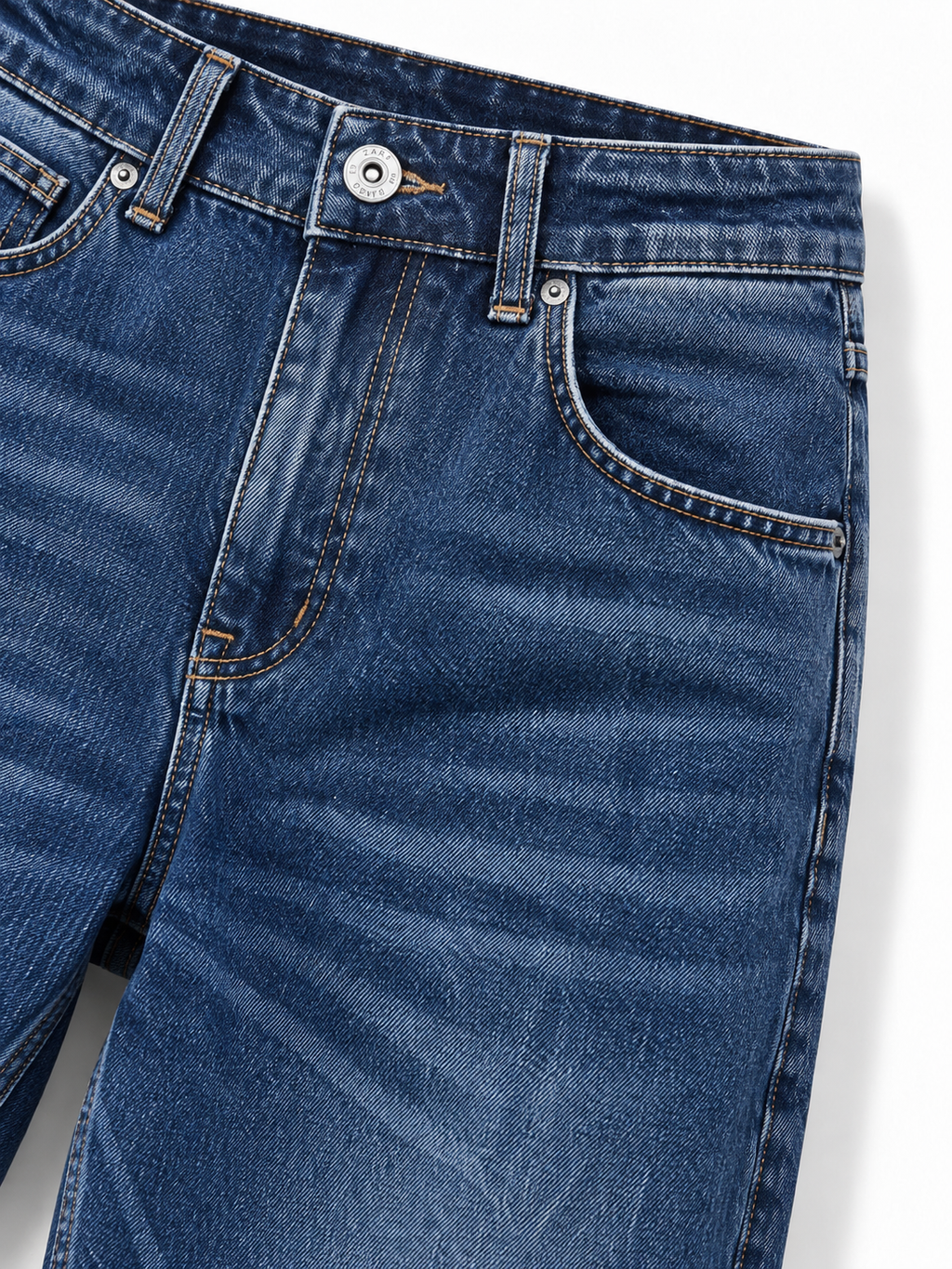 Jeans a Vita Alta con Gamba Larga | Stile Casual