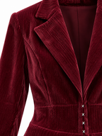 Completo in Velluto con Blazer e Pantaloni | Stile Elegante
