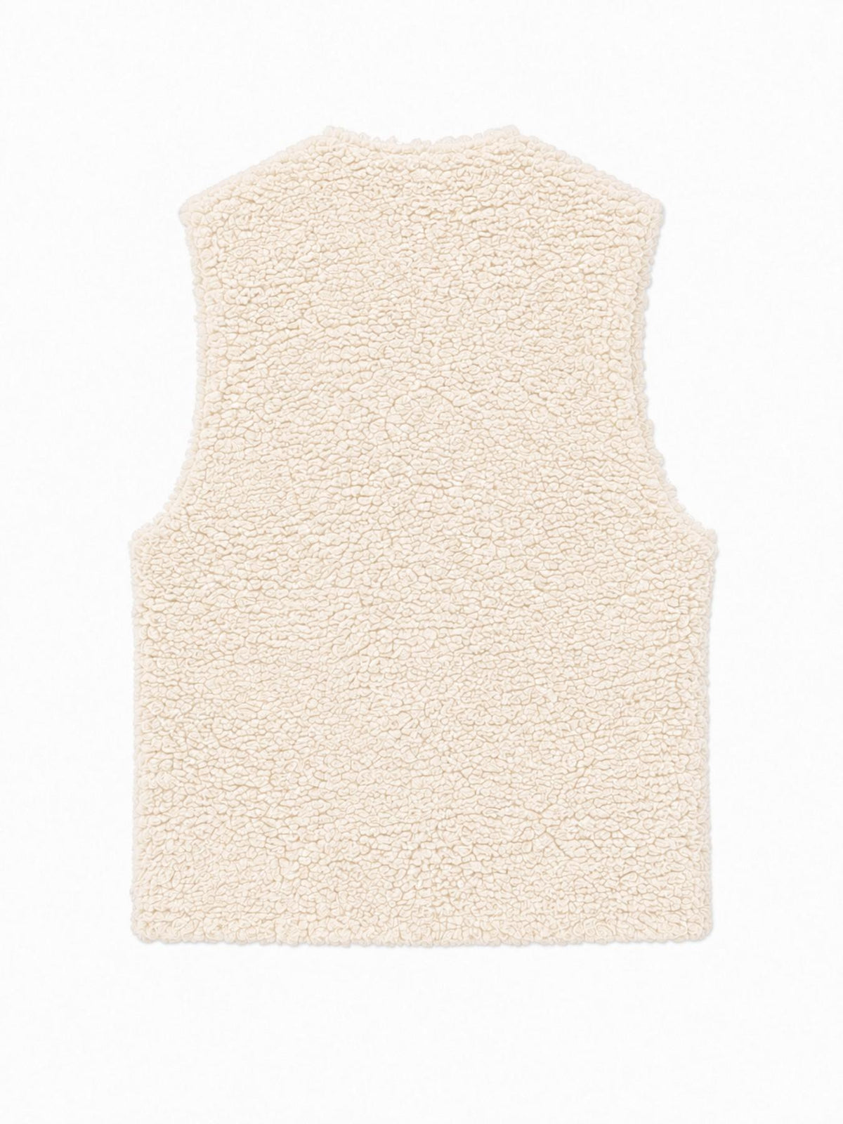 Gilet in Pelliccia Teddy Senza Maniche | Stile Invernale