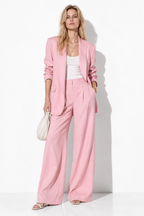Blazer Lungo con Maniche 3/4 | Look Elegante da Ufficio