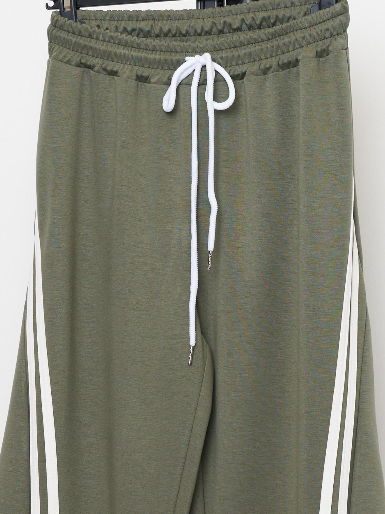 URBANREVERSE Loose Track Pants Wide Leg l Baggy Stripes Striped Sport drawstring Mid Rise Elastic Waist Drawstring Side Stripe Sport Casual Chic Fashion Tchic Streetwear Relaxed Fit Comfort Stretch Lounge sweatpants Womenswear 2026 Made in Italy