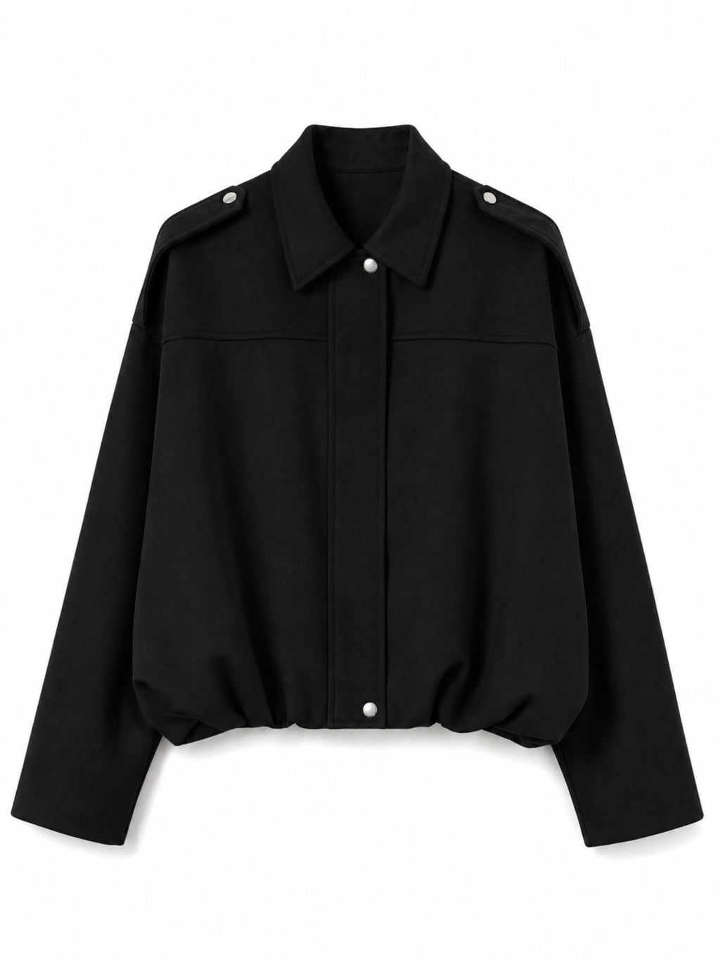 Giacca Pilota in Finta Pelle Scamosciata | Stile Casual
