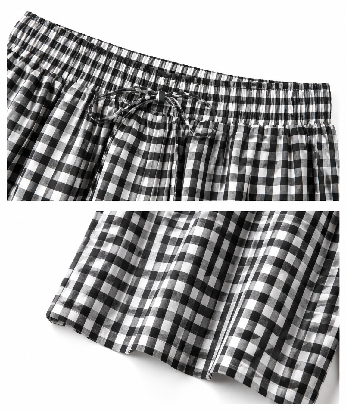 Bermuda a Quadri con Elastico | Look Estivo Casual