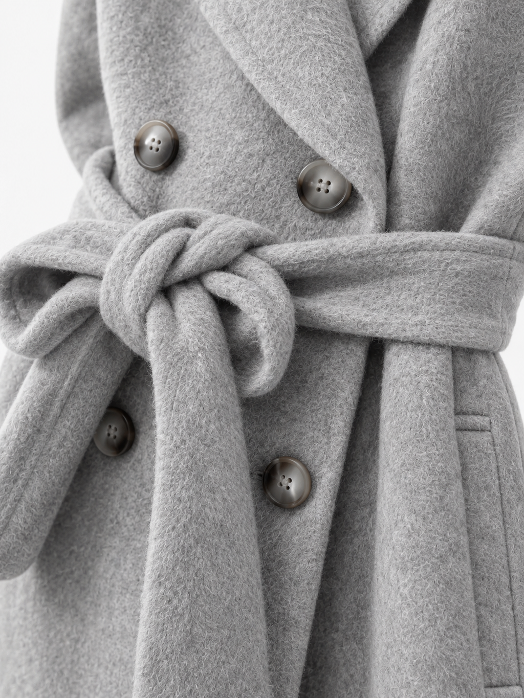 Cappotto Lungo Loose a Maniche Lunghe | Stile Casual