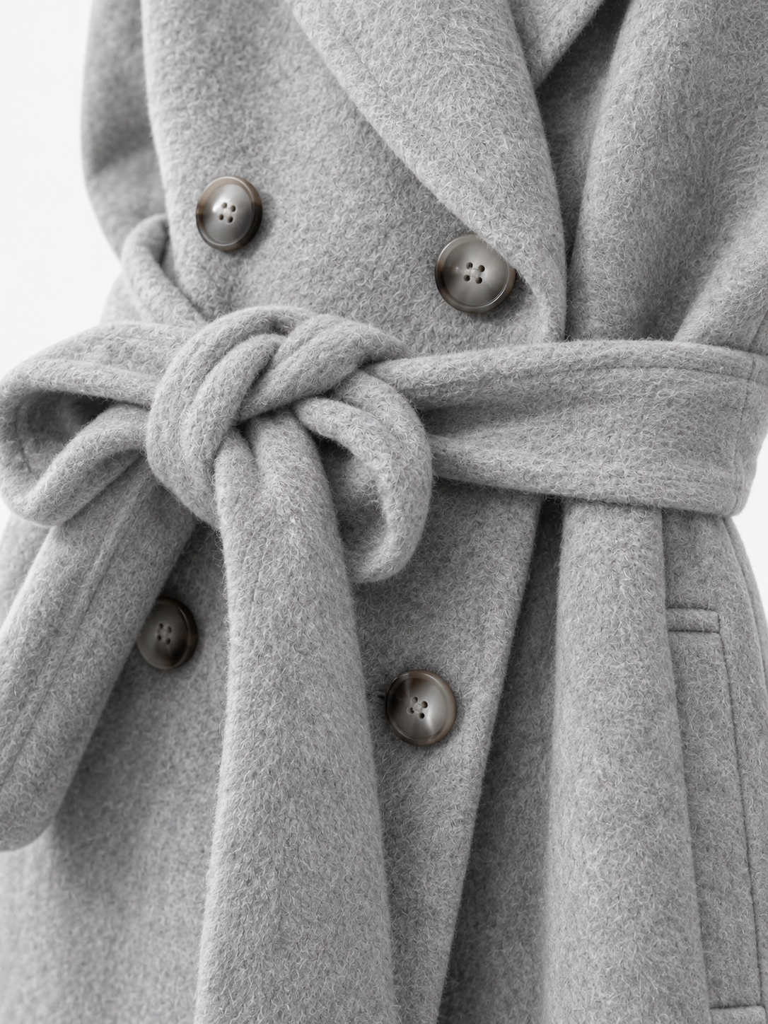Cappotto Lungo Loose a Maniche Lunghe | Stile Casual