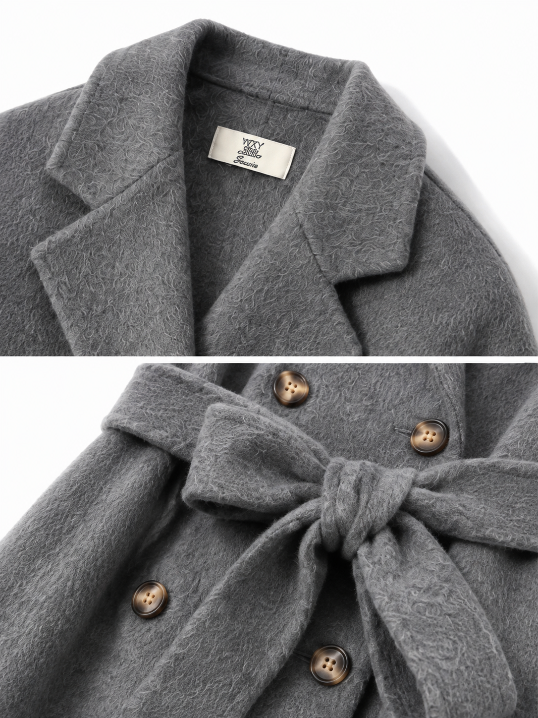 Cappotto Lungo con Doppio Bottone e Cintura | Stile Elegante