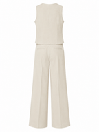 Completo Gilet e Pantaloni Palazzo