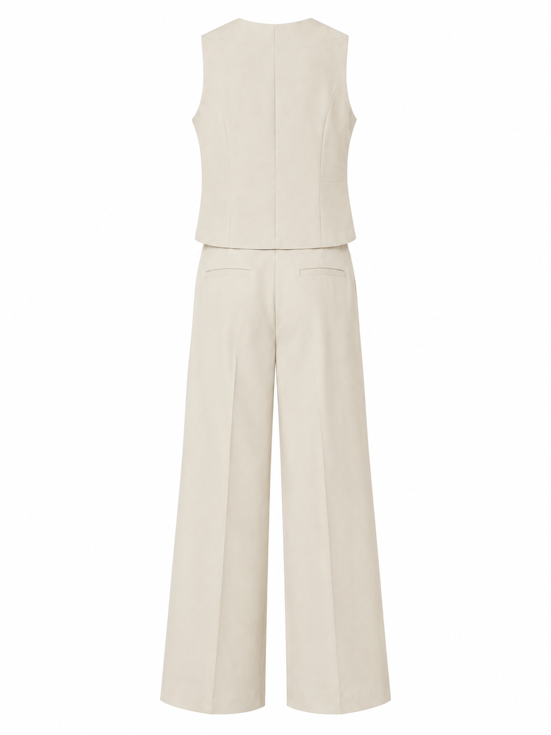 Completo Gilet e Pantaloni Palazzo